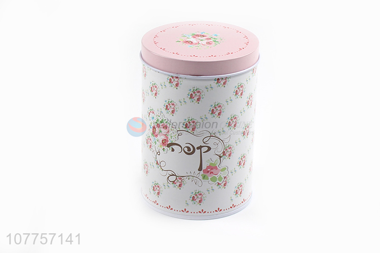 Best Selling Cylinder Storage Jar Multipurpose Tin Box