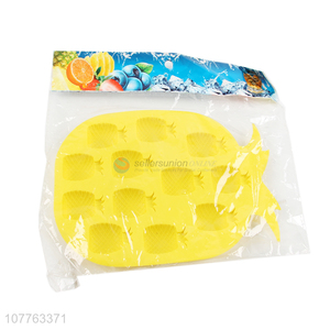 Best selling pineapple shape silicone ice cube mould ice block mold