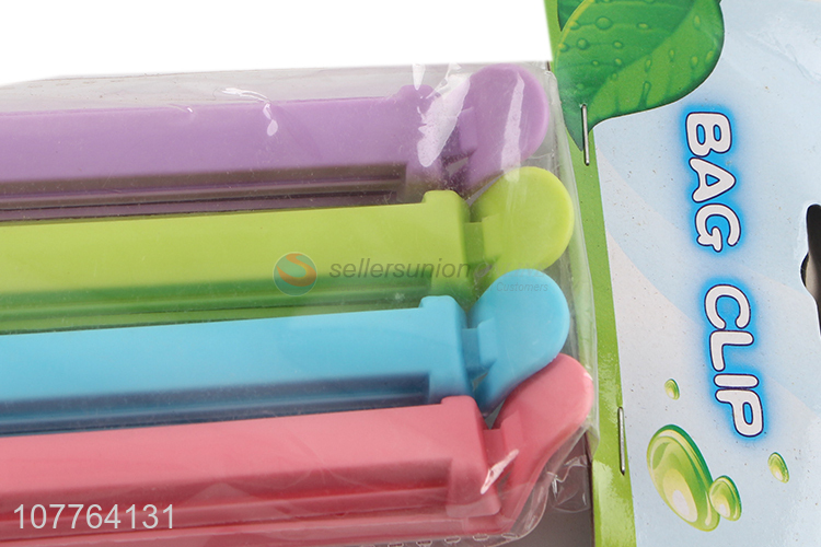 Most popular food herb bag sealing clamps fashion plastic bag clip