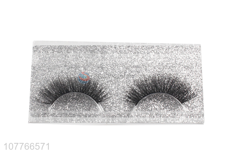 Hot sale natural soft 6D synthetic onion paper false eyelashes