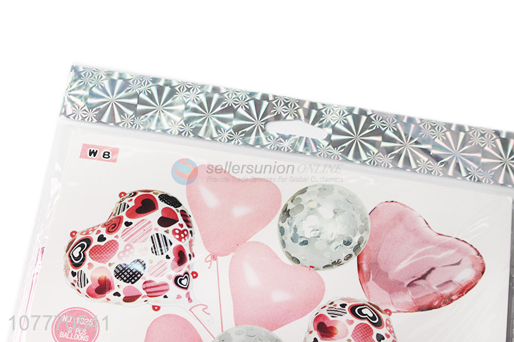 Top quality heart shape foil balloon for wedding