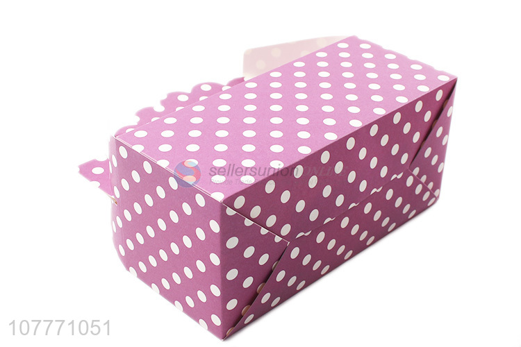 Cheap price durable paper packing box for cake or gifts