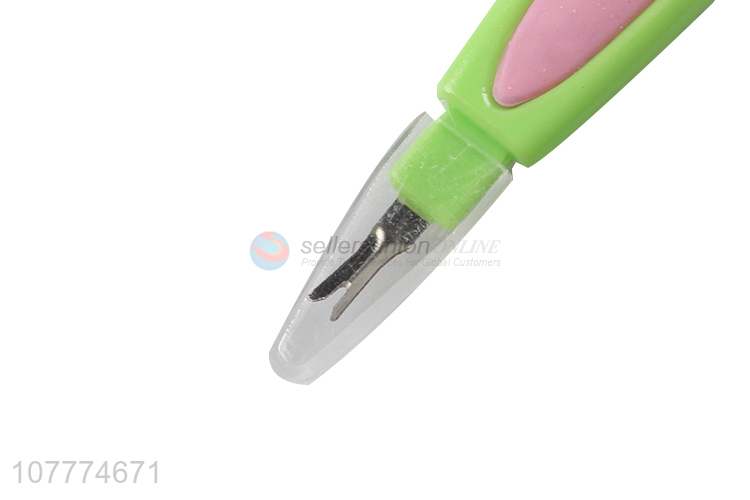 Wholesale manicure pedicure stainless steel nail file nail cuticle pusher