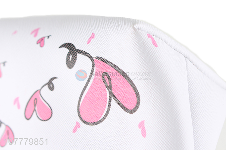 New arrival heart pattern pvc makeup bag cosmetic pouch