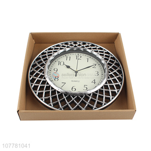 Hot sale splendid silence quartz wall clock artistic hanging clock