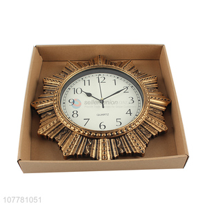 New products high-class quartz wall clock hanging clock for vestibule decor