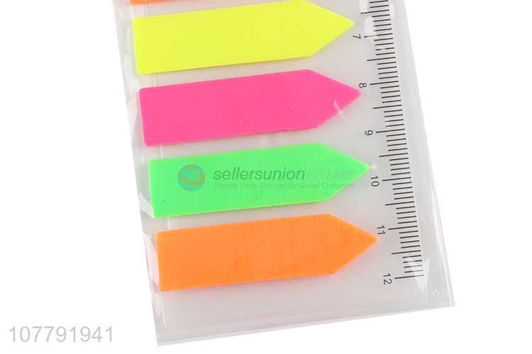 Good sale fluorescent color blank tearable sticky notes index bookmark