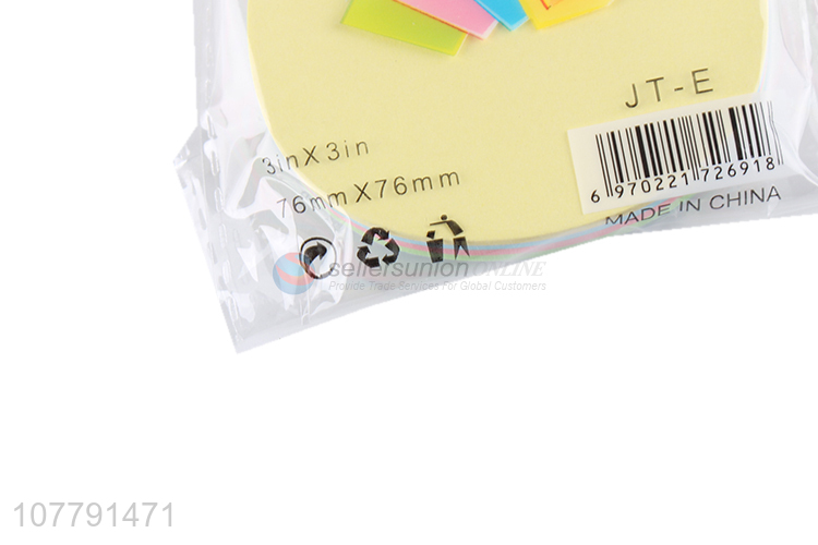 Hot selling office school sticky note pad sticky memo pad