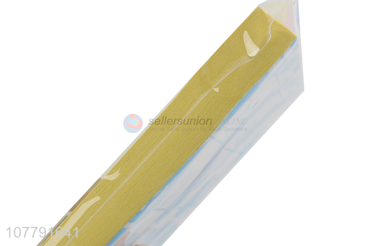 Low price fluorescent color blank tearable sticky notes bookmark