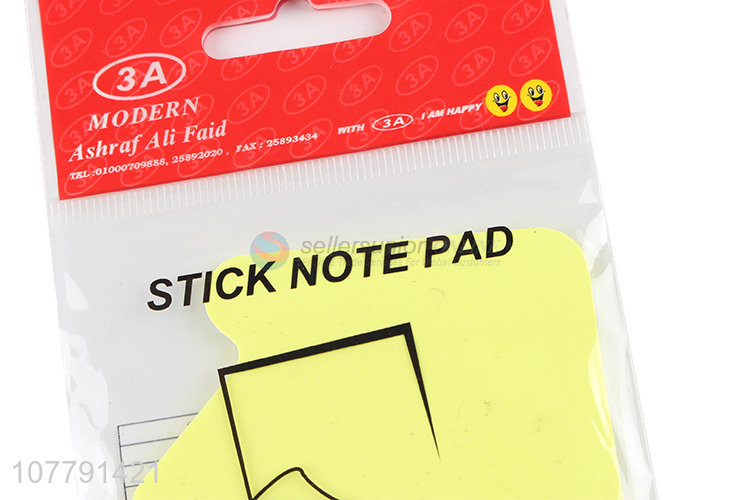 Best selling self-adhesive memo pads custom size sticky notes