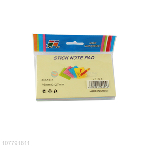 Latest arrival fluorescent sticky note post-it note memo pad