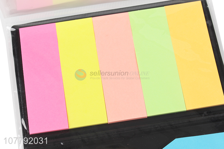 Custom logo creative colorful memo pad sticky note index bookmark