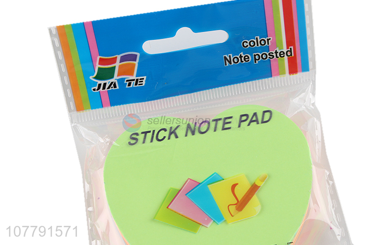 Custom logo self-adhesive memo pads custom size sticky notes