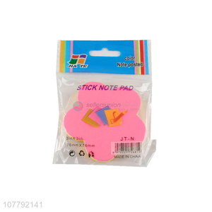 Factory price custom shape personalized sticky notes post-it notes