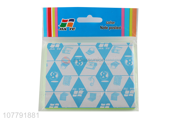 Best selling creative colorful memo pad sticky note index bookmark