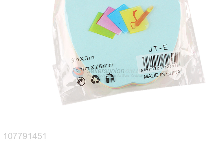 Factory price colorful eco-friendly cute paper sticky note for student