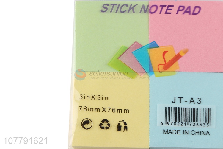 New products office school sticky note pad sticky memo pad