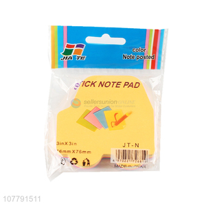 New design fluorescent sticky note post-it note memo pad