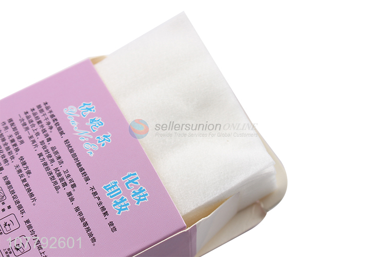 New product double-sided boxed cosmetic cotton for sale