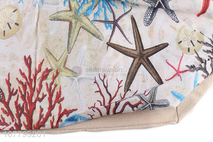 Factory Direct Sale Canvas Beach Bag Ladies Tote Bag