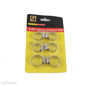 Wholesale anti corrosion anti-rust high hardness hose clamp set