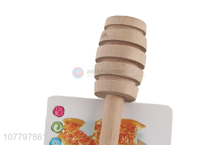 High quality bamboo edible honey stick drink stirring stick