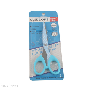 Factory supply blue scissors with high quality