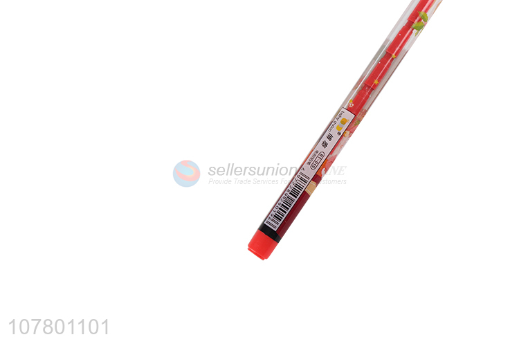 New design Santa Claus craft pencil plastic pencil