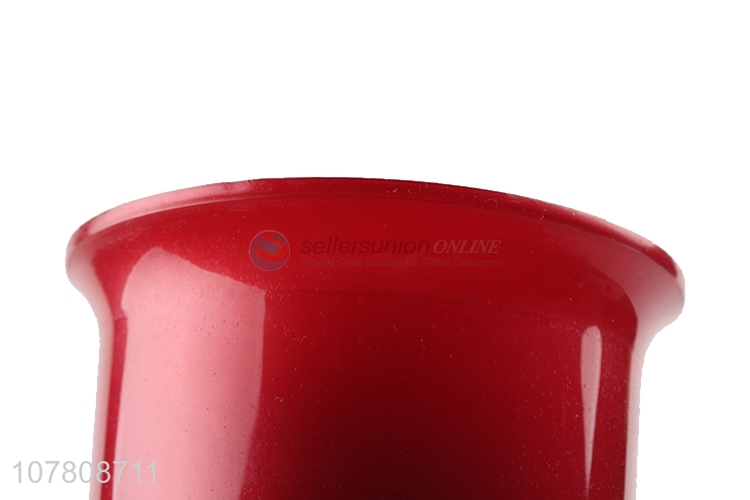 China factory red plastic toilet brush for bathroom