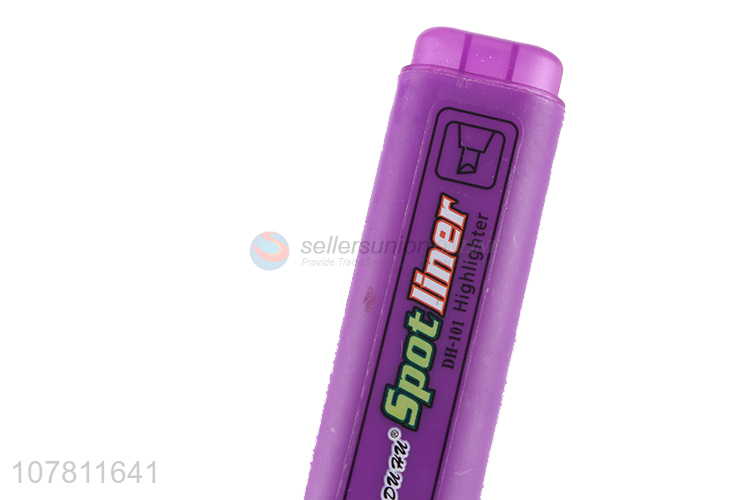 Custom Logo Plastic Fluorescent Pen Best Highlighter Pen