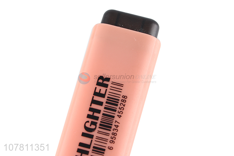 Hot Selling Fluorescent Pen Plastic Highlighter Pen