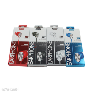 Wholesale universal earphone mobile phone in-ear earphone