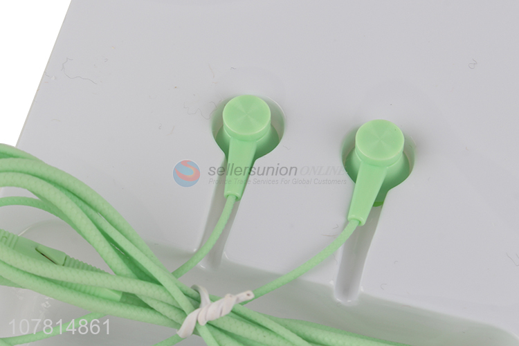 China wholesale wired earphone soft rubber earplugs