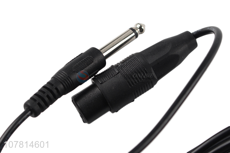 High quality black microphone wired activity microphone