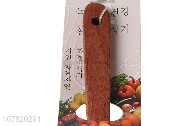 New arrival cooking tools eco-friendly wooden turner for frying