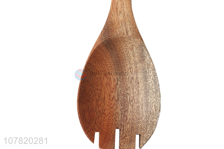 Good quality kitchen utensils organic wooden cooking spoon spatula