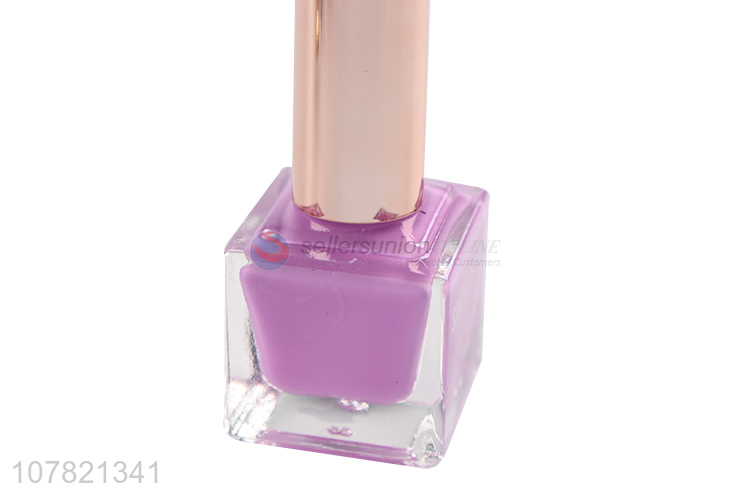 New product 16ml purple nail polish for nail art