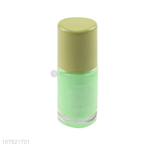 Cheap price green color 16ml nail polish for nail art