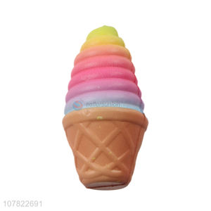 Popular product ice-cream shape squishy stress reducing toys