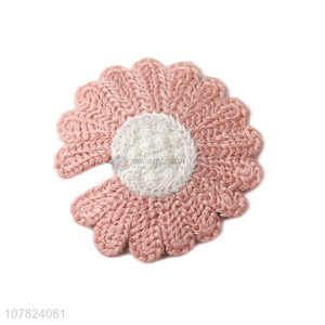 Creative pink non-woven fabric woven fabric hairpin