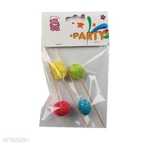 New arrival colourful 4PCS fruit stick for sale