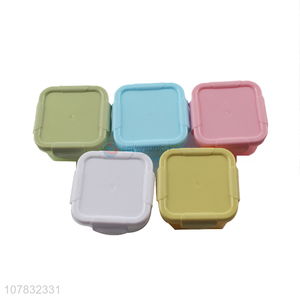 Online wholesale multicolor kictchen food container mini storage box