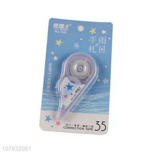 Hot selling purple creative plastic correction tape for students