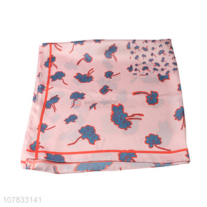 New arrival luxury women printing silk scarf