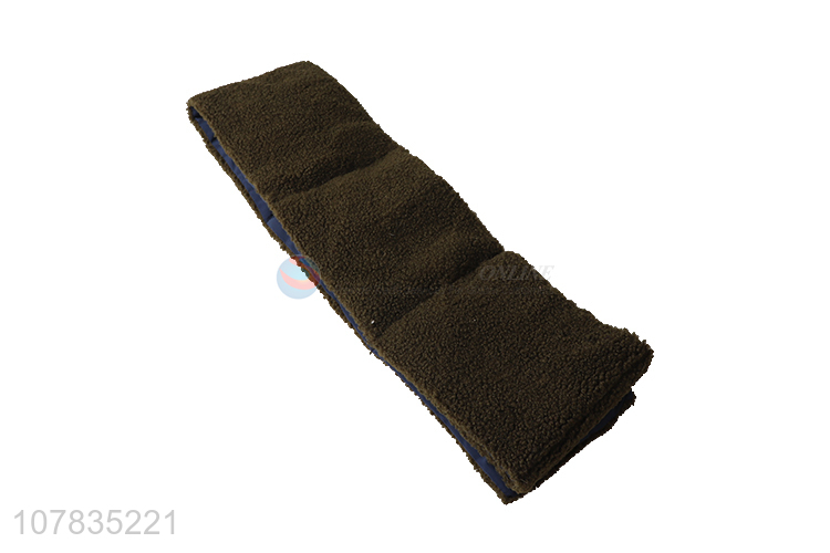 China manufacturer men scarf outdoor winter imitation berber fleece scarf