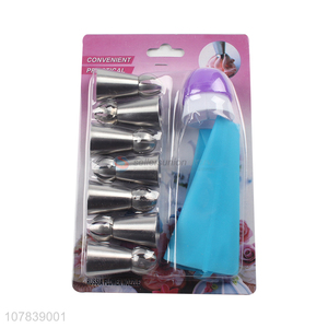 Wholesale Pastry Bag With Nozzle Set Cake Decorating Tools Kits