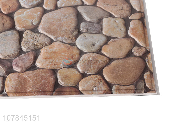 New product fashion 3d stone wall tile stickers wholesale