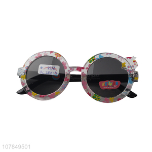 Fashion Printing Plastic Sunglass Popular Ladies Eyewear