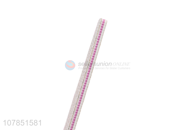 Good quality 100/180 double sided eva nail file for nail art