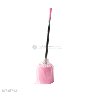 High Quality Plastic Toilet Brush And Holder Set